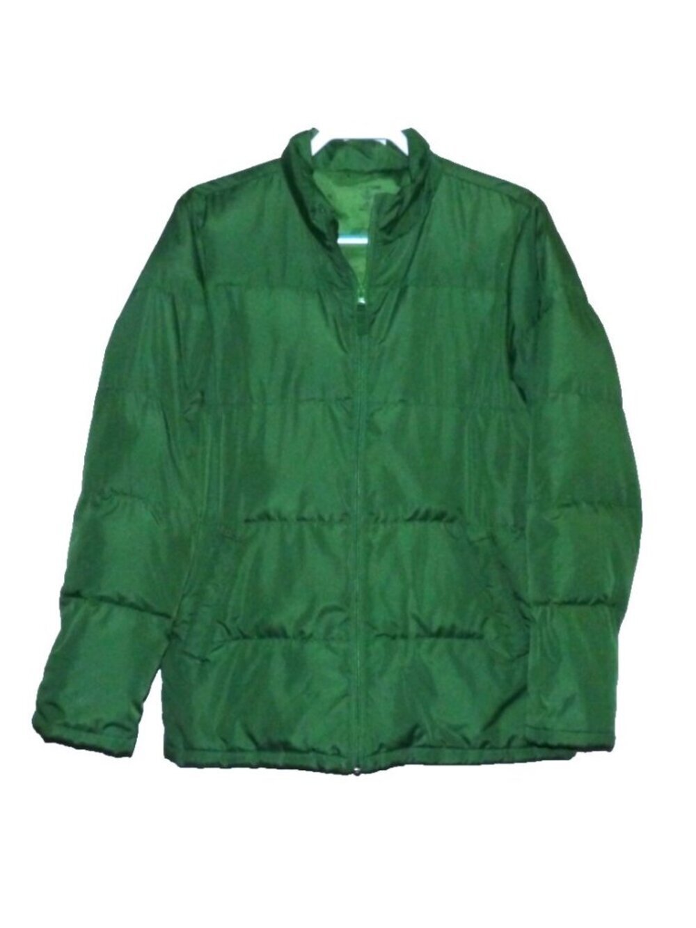 Lands End Kids green down jacket coat Unisex Kids size XL ages 11-14